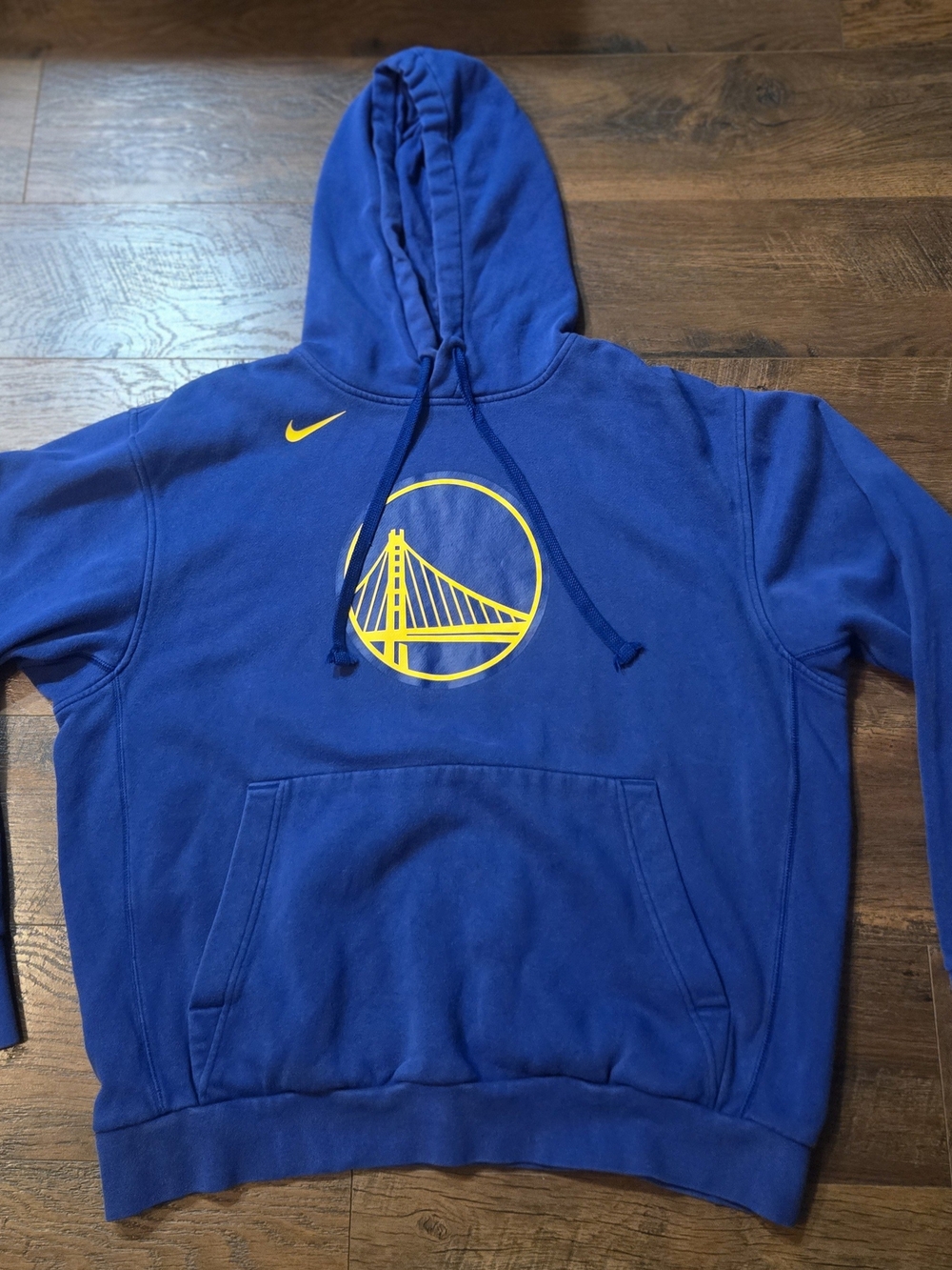 Nike Men's Blue Golden State Warriors Pullover Hoodie